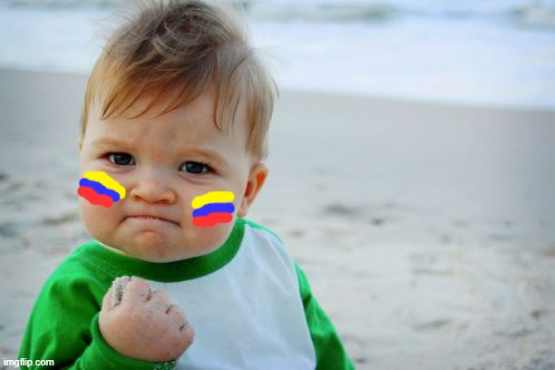 ecuador | image tagged in memes,success kid original | made w/ Imgflip meme maker