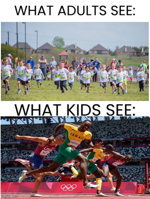 Isn't this so true? | image tagged in what adults see what kids see | made w/ Imgflip meme maker