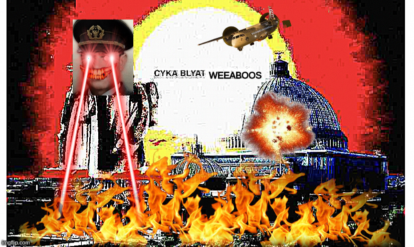 The Great Trial awaits! Death to anime invaders! | WEEABOOS | image tagged in e | made w/ Imgflip meme maker