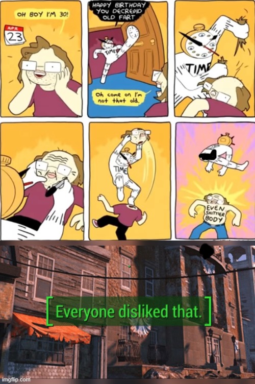 image tagged in fallout 4 everyone disliked that | made w/ Imgflip meme maker