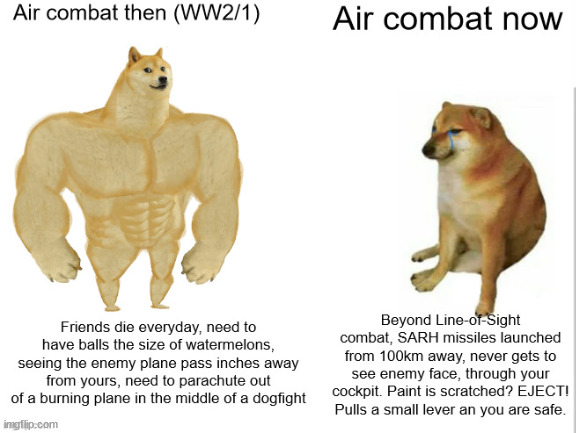 Air combat | image tagged in war,combat,aircraft,before and after | made w/ Imgflip meme maker