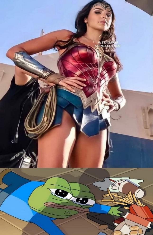 High Quality Gal Gadot simp Blank Meme Template