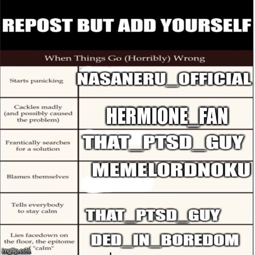 Repost | HERMIONE_FAN | made w/ Imgflip meme maker