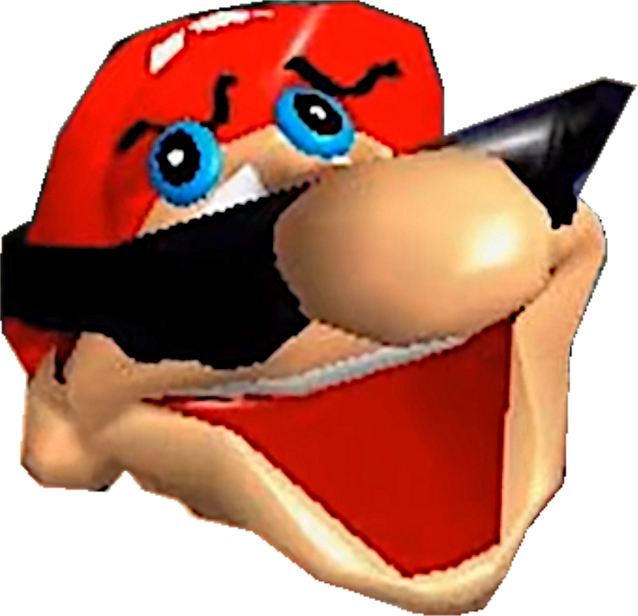 High Quality Derp Mario Blank Meme Template
