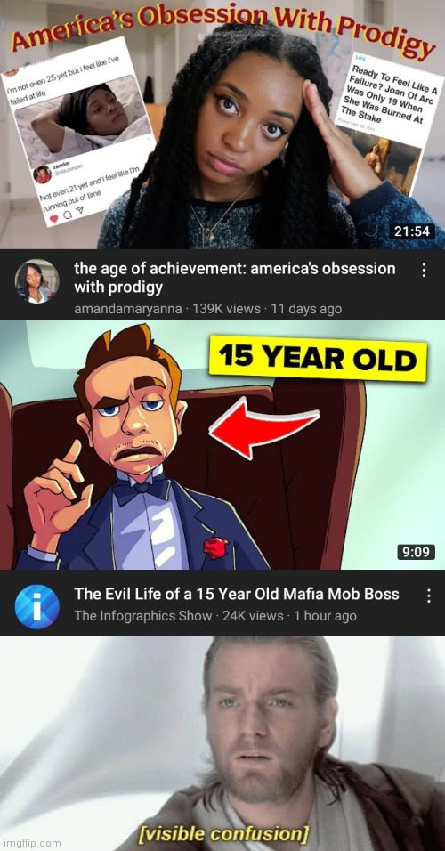 My YouTube Home Page Today | image tagged in visible confusion,youtube,prodigy,mob,achievement,memes | made w/ Imgflip meme maker