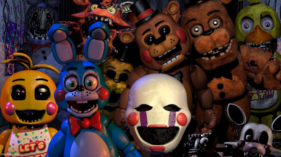 What’s your favorite character type in the comments | image tagged in fnaf | made w/ Imgflip meme maker