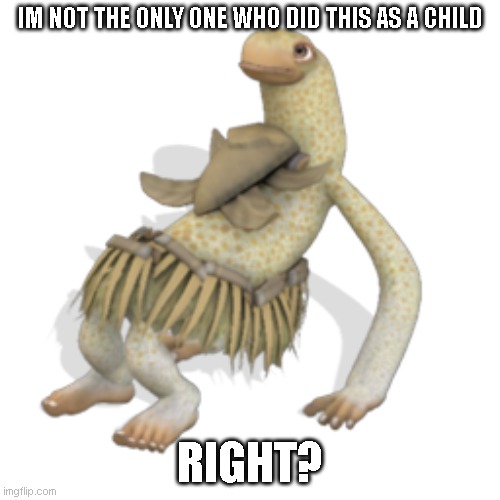 backwalk | IM NOT THE ONLY ONE WHO DID THIS AS A CHILD; RIGHT? | image tagged in spore,meme | made w/ Imgflip meme maker