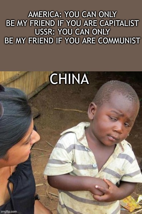 China is Captunist | image tagged in history memes,true | made w/ Imgflip meme maker