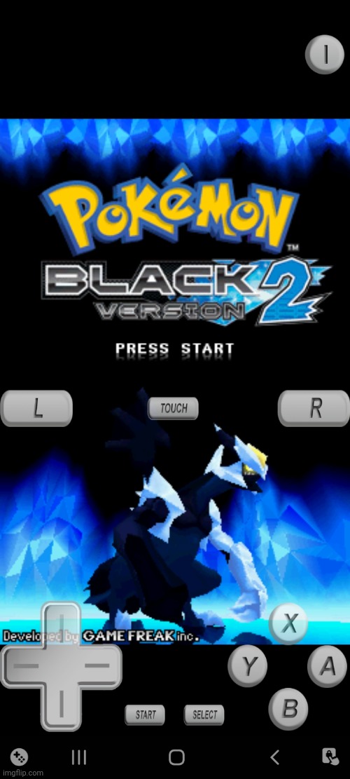 pokemon black 2 on a phone | made w/ Imgflip meme maker