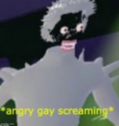 angry gay screaming | image tagged in angry gay screaming | made w/ Imgflip meme maker