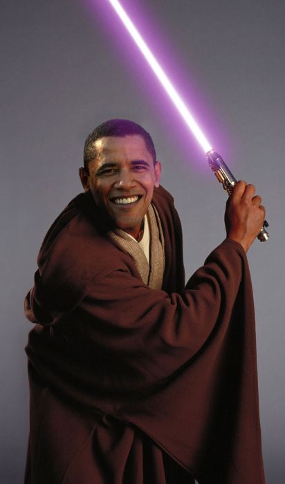 Jedi Obama Blank Meme Template
