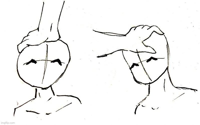 Here head pat sketches in case you can’t think of one | made w/ Imgflip meme maker