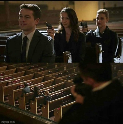 Church gun | image tagged in church gun | made w/ Imgflip meme maker