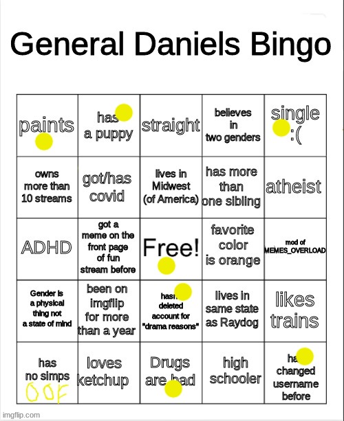 Probably the only post I'm going to get to do today but yea this is my bingo | image tagged in ofc i have simps,oof,bingo,screeee,hi,bye | made w/ Imgflip meme maker