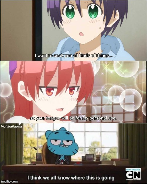 ayo | image tagged in anime | made w/ Imgflip meme maker