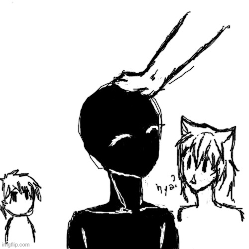 head pat | image tagged in blank,drawing | made w/ Imgflip meme maker