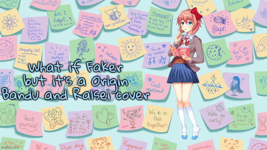 My Confession | What if Faker but it's a Origin Bandu and Ralsei cover | image tagged in my confession | made w/ Imgflip meme maker