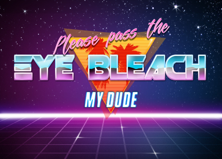 Please pass the eye bleach my dude Blank Meme Template