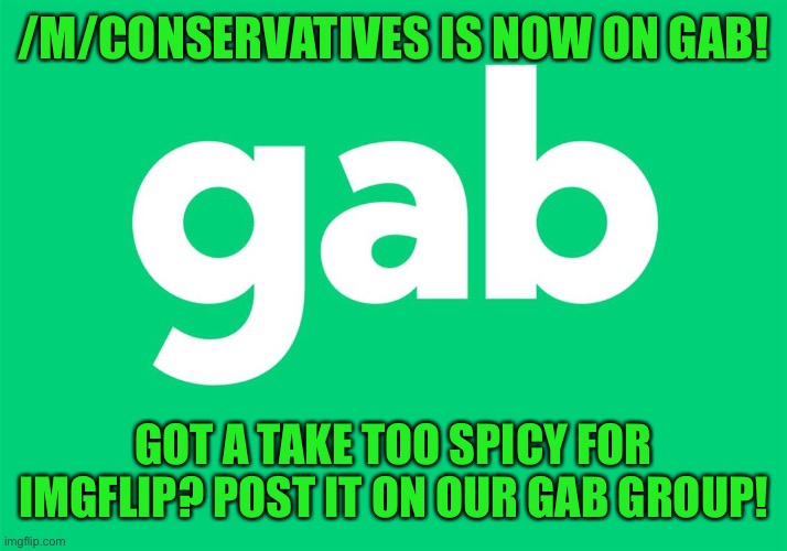 Speak your mind | /M/CONSERVATIVES IS NOW ON GAB! GOT A TAKE TOO SPICY FOR IMGFLIP? POST IT ON OUR GAB GROUP! | made w/ Imgflip meme maker