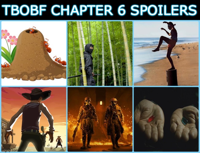 Book of Boba Fett Ch6 Spoilers | TBOBF CHAPTER 6 SPOILERS | image tagged in boba fett,star wars,spoilers,tbobf,bobf | made w/ Imgflip meme maker