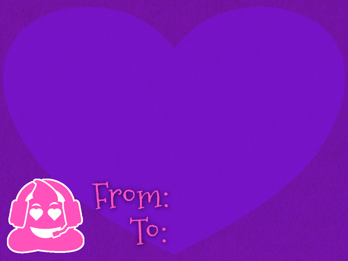 The Shitpost Valentines card Blank Meme Template