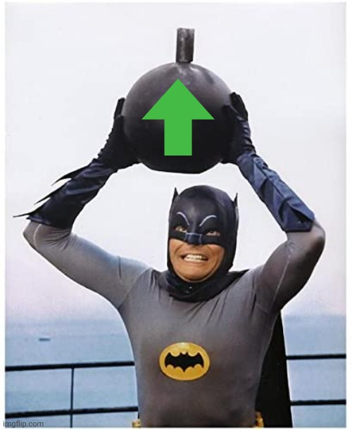Batman Upvote | image tagged in batman,batman-adam west,upvote | made w/ Imgflip meme maker