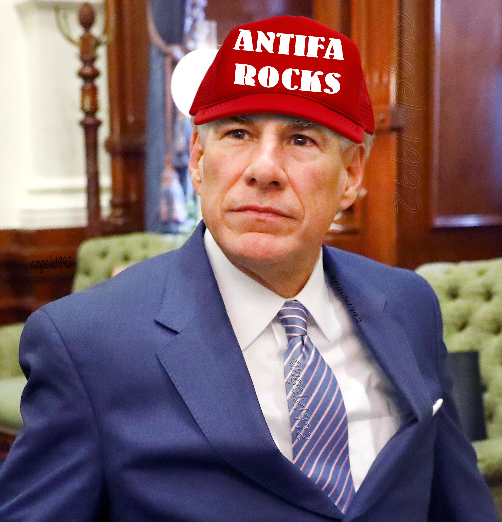 antifa abbott Blank Meme Template