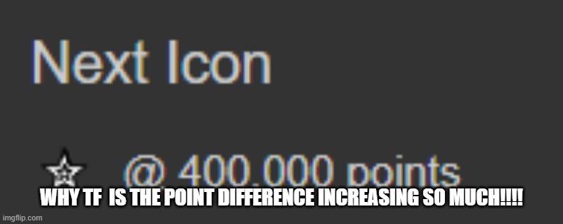 thats unfair man | WHY TF  IS THE POINT DIFFERENCE INCREASING SO MUCH!!!! | made w/ Imgflip meme maker
