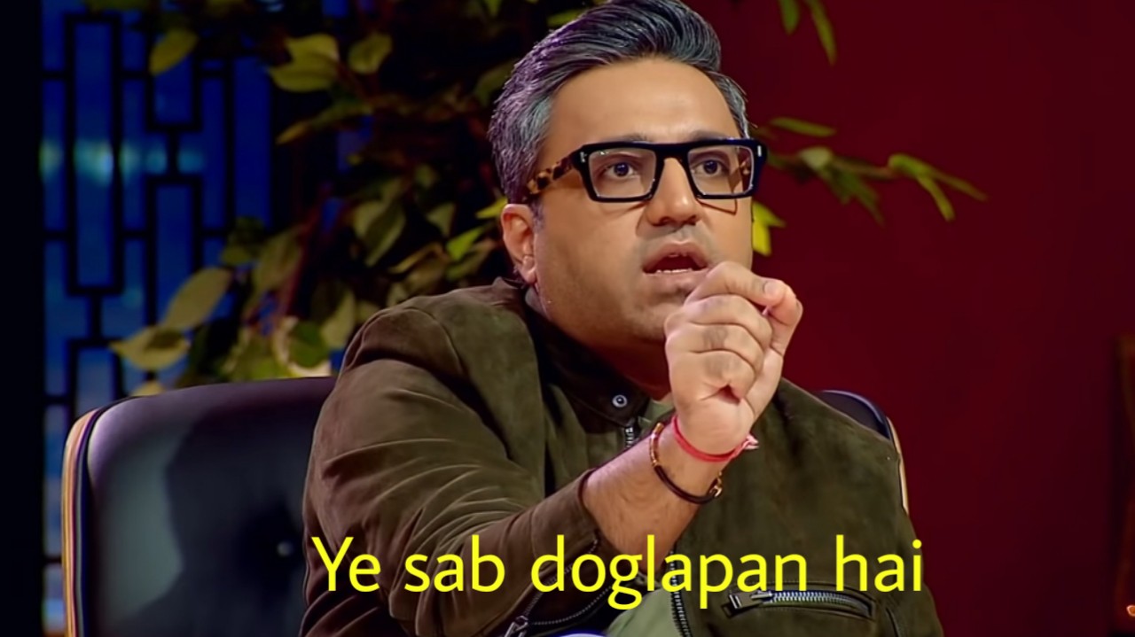 Ye sab doglapan hai Blank Meme Template
