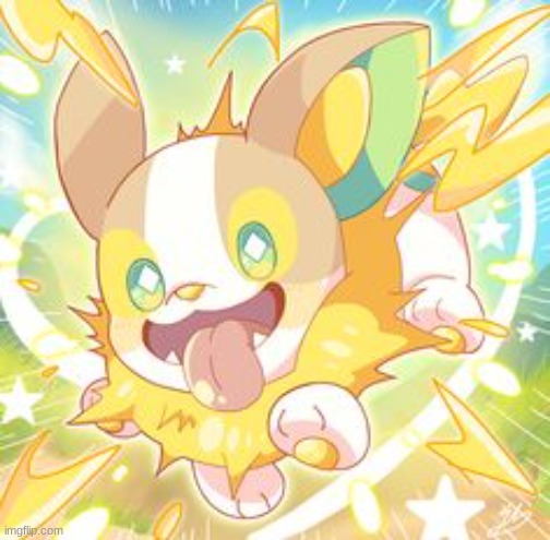 Yamper :DDD | image tagged in pokemon | made w/ Imgflip meme maker