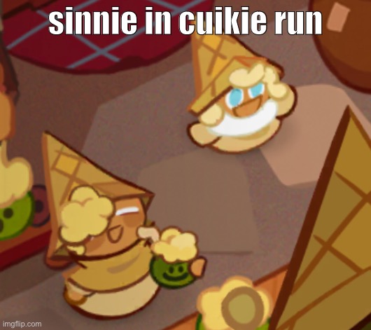sinnie in cuikie run | made w/ Imgflip meme maker
