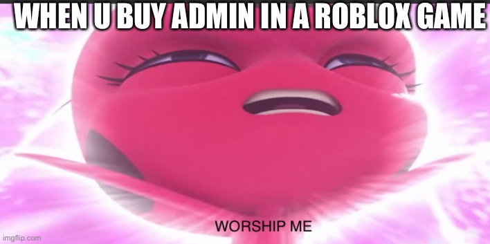 Tiki memes | WHEN U BUY ADMIN IN A ROBLOX GAME | image tagged in miraculous ladybug | made w/ Imgflip meme maker