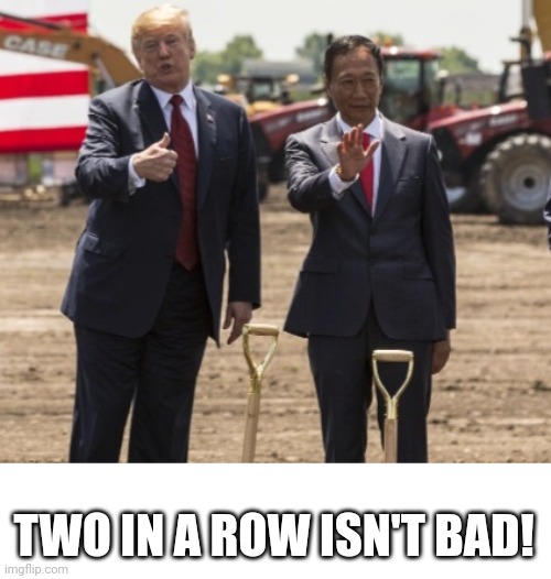 TWO IN A ROW ISN'T BAD! | made w/ Imgflip meme maker