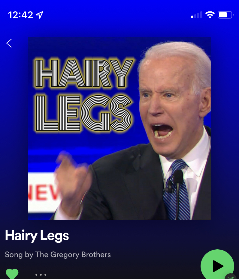 I got hairy legs Blank Meme Template