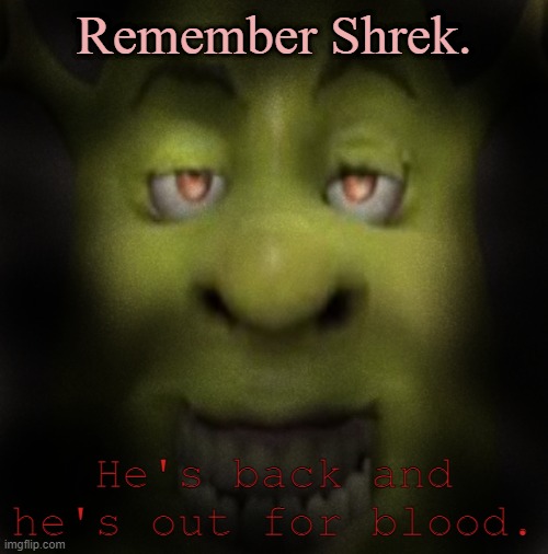 Shrek beats up patrick - Imgflip