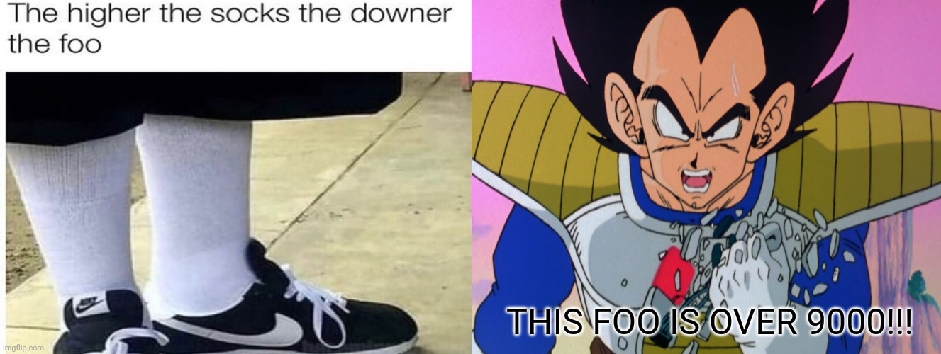 THIS FOO IS OVER 9000!!! | image tagged in fool | made w/ Imgflip meme maker