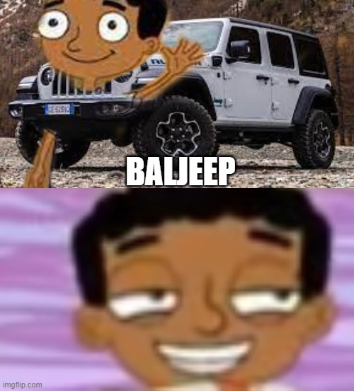 i photoshopped the photo myself | BALJEEP | image tagged in smug baljeet | made w/ Imgflip meme maker