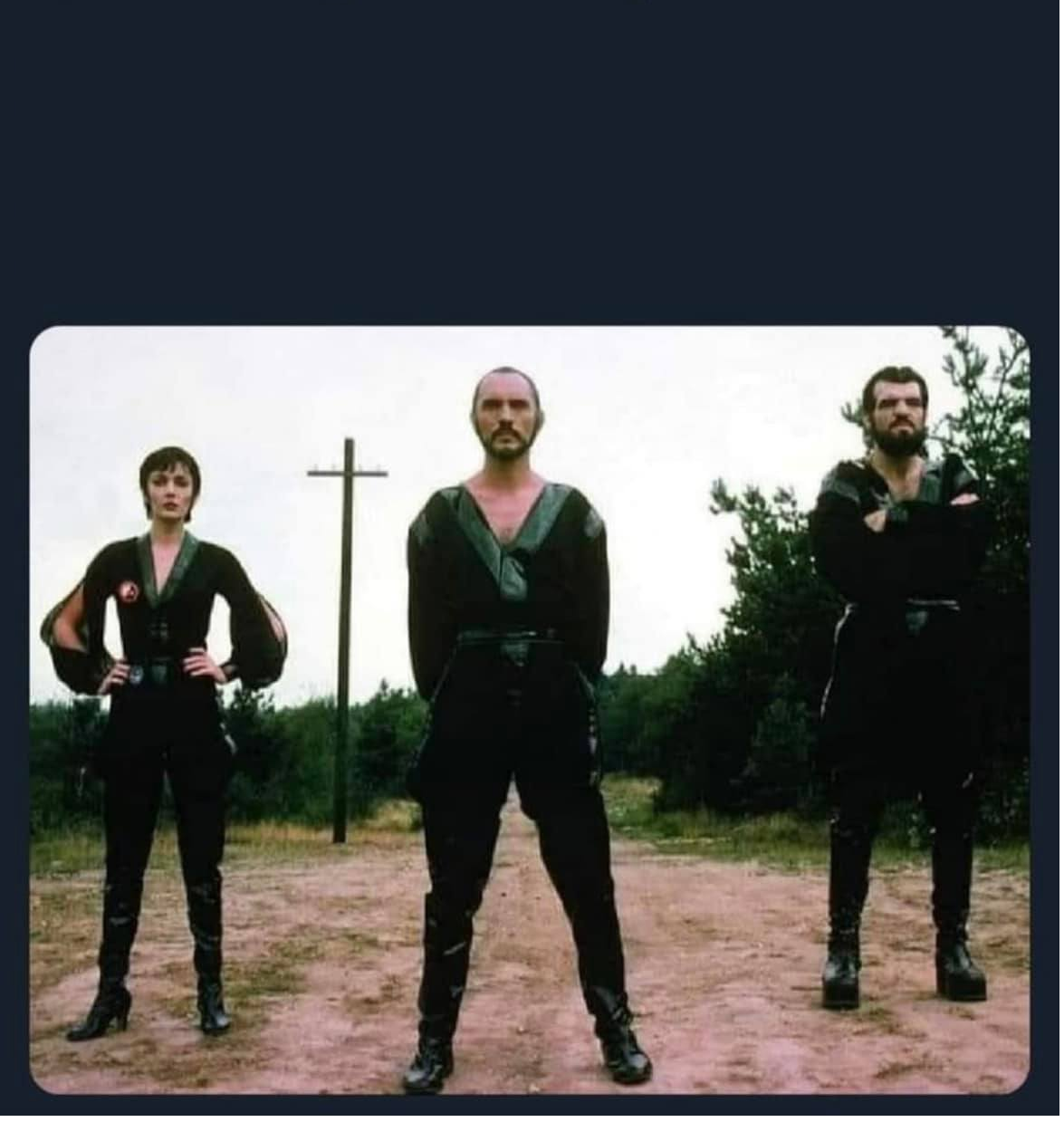 High Quality General Zod and friends Blank Meme Template