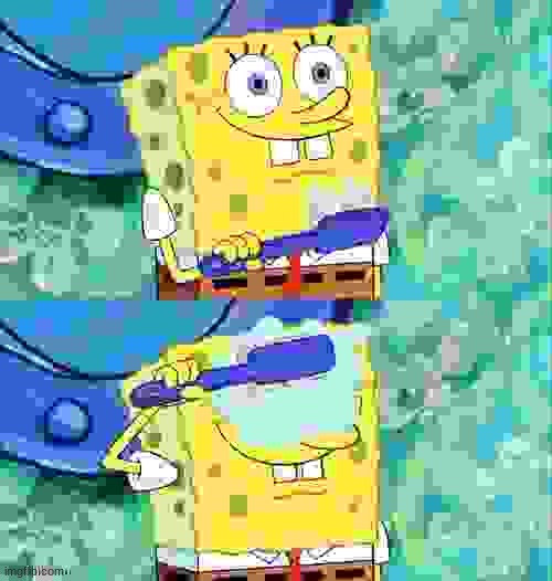Spongebob Unsee Toothpaste | image tagged in spongebob unsee toothpaste | made w/ Imgflip meme maker