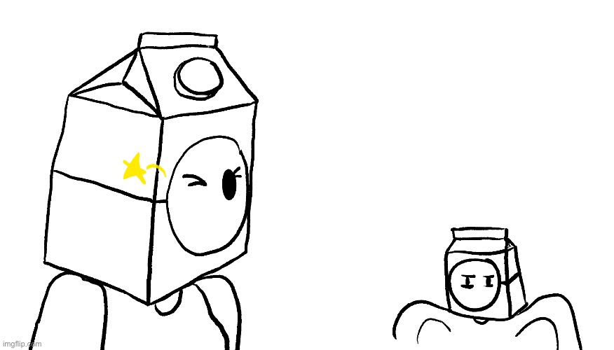 milky au but not very well done | made w/ Imgflip meme maker