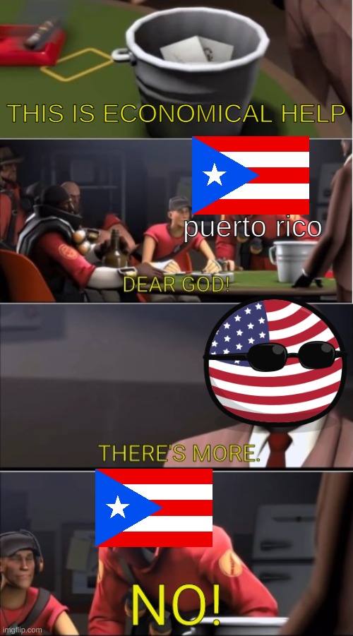 This is a X | THIS IS ECONOMICAL HELP; puerto rico | image tagged in this is a x | made w/ Imgflip meme maker