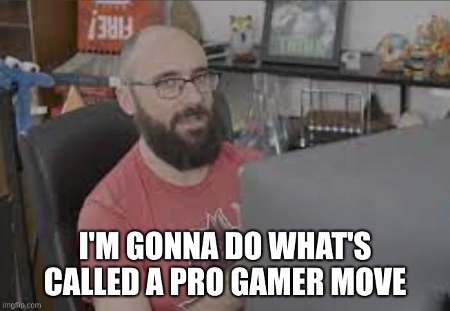 I'M GONNA DO WHAT'S CALLED A PRO GAMER MOVE | made w/ Imgflip meme maker