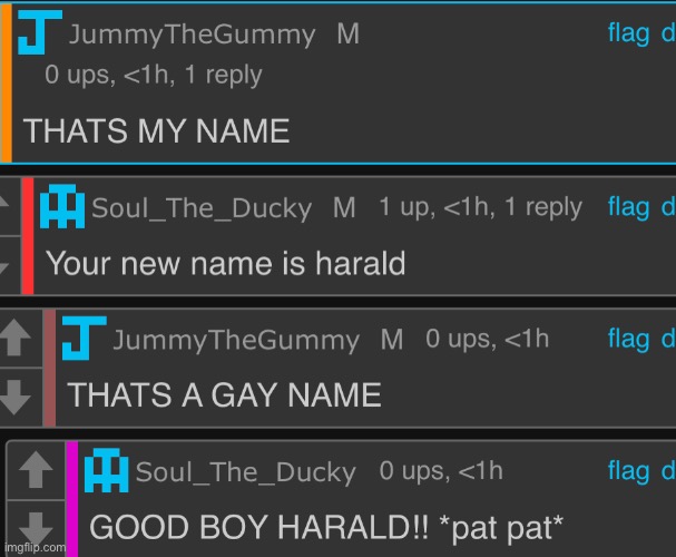 Jummy’s new name is jim | made w/ Imgflip meme maker