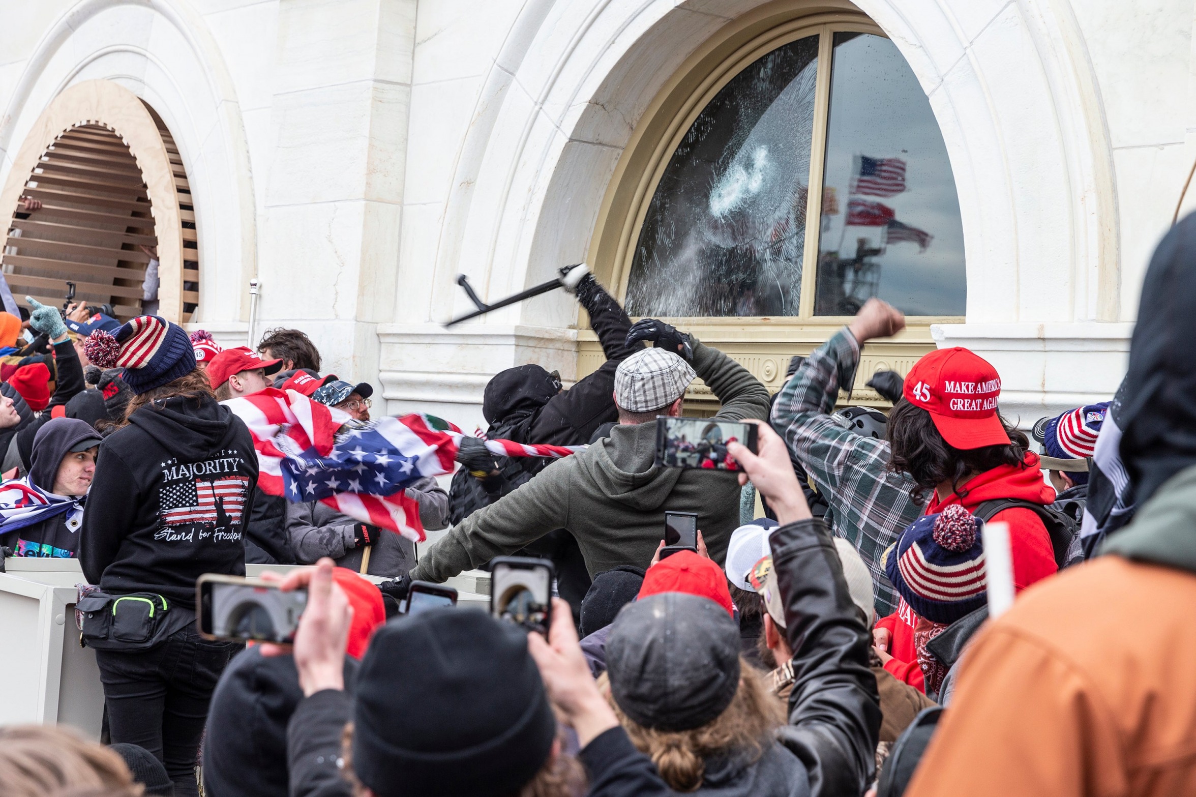 Capitol Riot Blank Meme Template