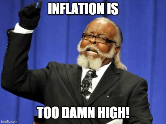 I'd possibly vote for him! | INFLATION IS; TOO DAMN HIGH! | image tagged in memes,too damn high,rent is too damn high,inflation is too damn high,in the name of progress | made w/ Imgflip meme maker