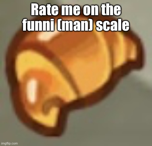 joke lauhgh laugh haha | Rate me on the funni (man) scale | image tagged in cros ant | made w/ Imgflip meme maker