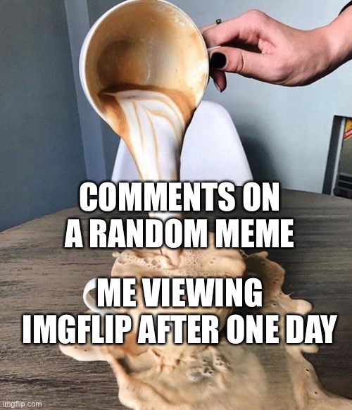 dont check the third checkbox in settings please dont | COMMENTS ON A RANDOM MEME; ME VIEWING IMGFLIP AFTER ONE DAY | image tagged in stop reading the tags | made w/ Imgflip meme maker