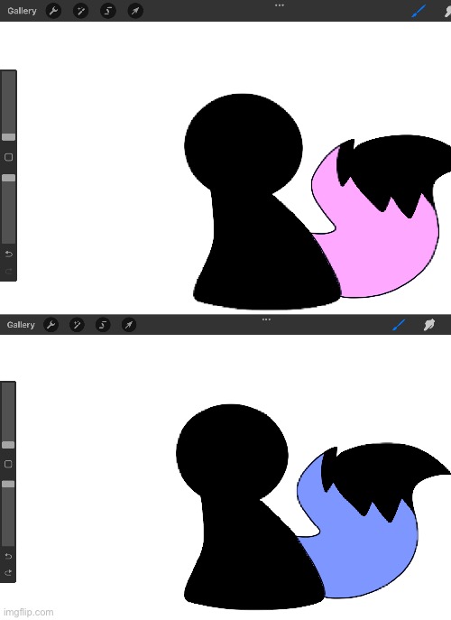 the pink or blue | made w/ Imgflip meme maker