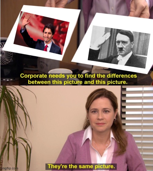 Trudeau | image tagged in memes,they're the same picture | made w/ Imgflip meme maker