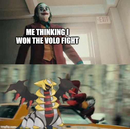 ME THINKING I WON THE VOLO FIGHT | made w/ Imgflip meme maker
